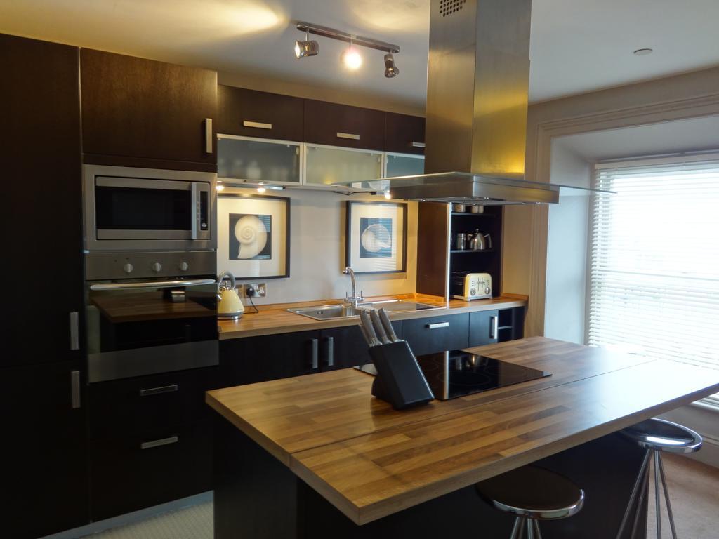 Awel Mor Holiday Apartment آبيريستويث الغرفة الصورة